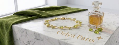 Bracelet Liane Royale — Vert Péridot